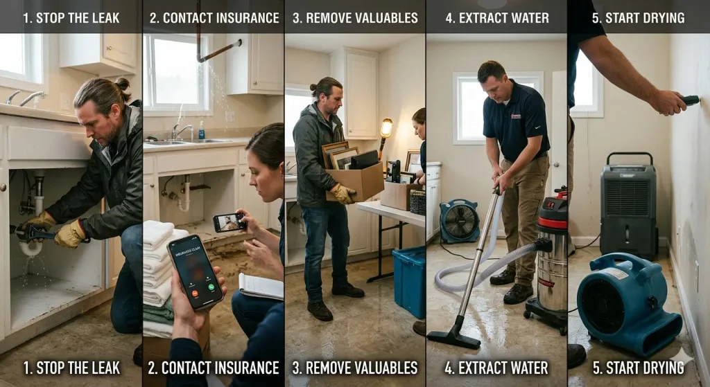 Steps to Take After Water Damage